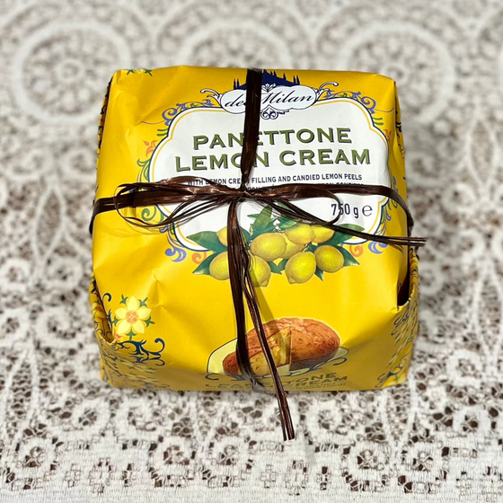 Lemon Christmas Panettone